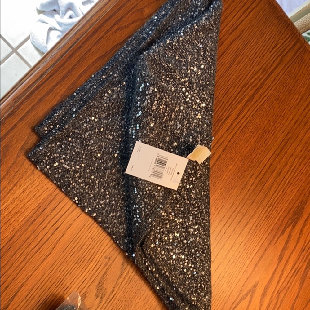 COPY - COPY - Kate Spade Sequin Infinity Scarf